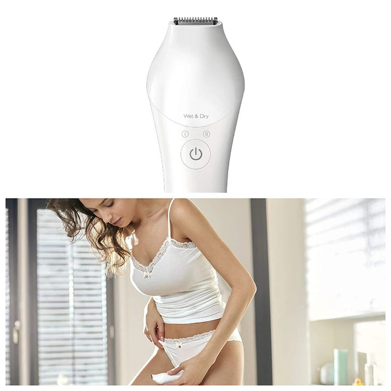 Philips BRE652/00 Satinelle Prestige nedves és száraz epilátor - Fehér/Rózsa arany