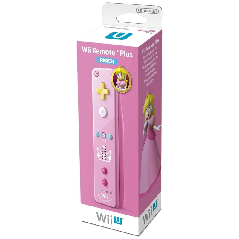 Nintendo Wii Remote Plus Peach