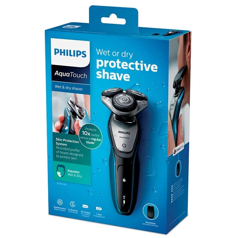 Philips S5420/06 Series 5000 AquaTouch nedves és száraz elektromos borotva