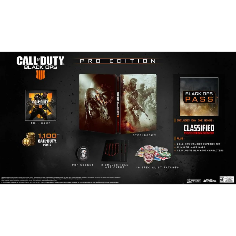 Call of Duty Black Ops 4 Pro Edition (PS4)