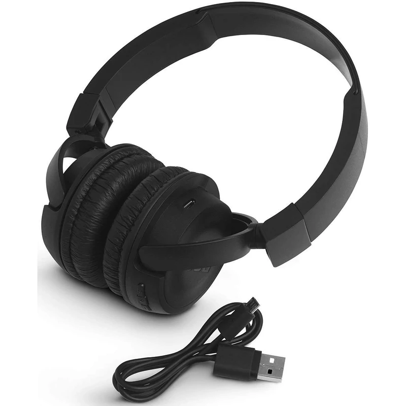 JBL T450 BT Bluetooth mikrofonos fejhallgató - Fekete