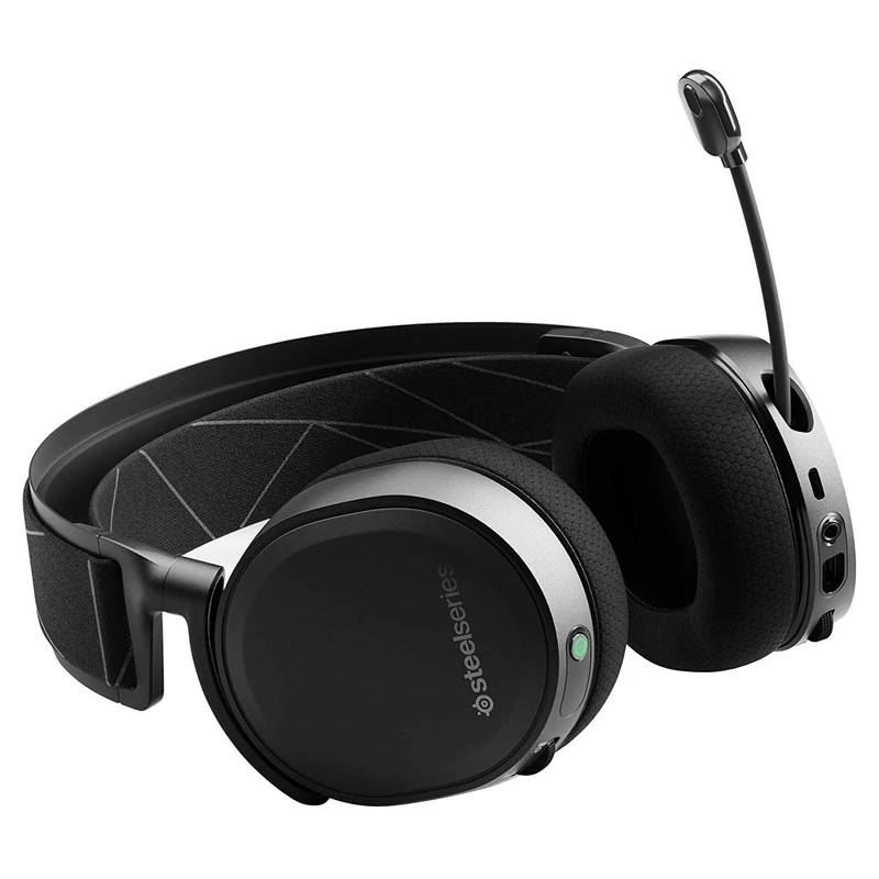 Steeleeries Arctis 7 2019 Edition Wireless Gaming Headset - Fekete (61505)