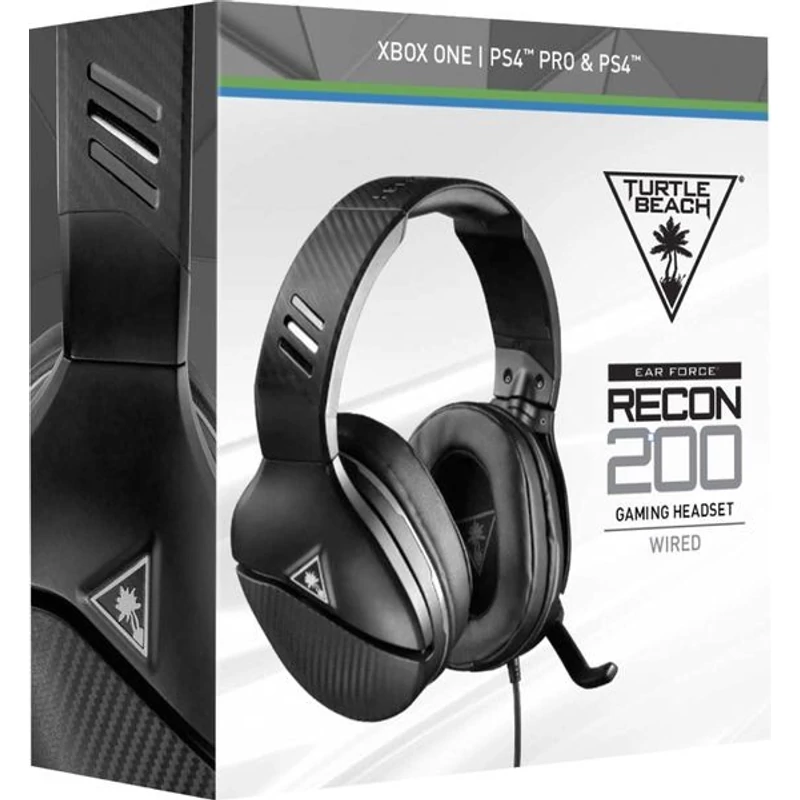 Turtle Beach Ear Force Recon 200 Erősítős Gaming Headset Fekete (PS4)