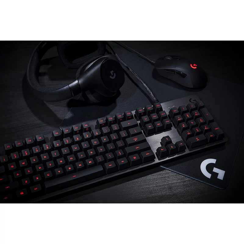 Logitech G413 Carbon háttérvilágításos mechanikus billentyűzet, Angol kiosztás - Fekete (920-008308)
