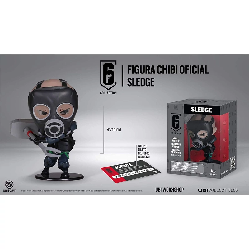 Rainbow Six Siege Sledge Chibi figura