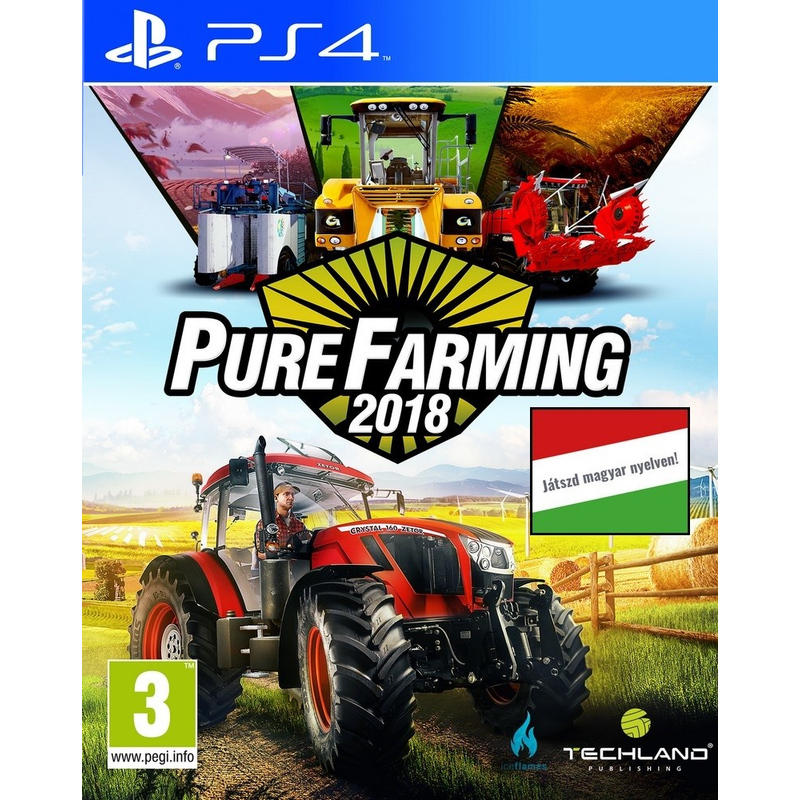 Pure Farming 2018 (PS4) Magyar nyelvű szoftver
