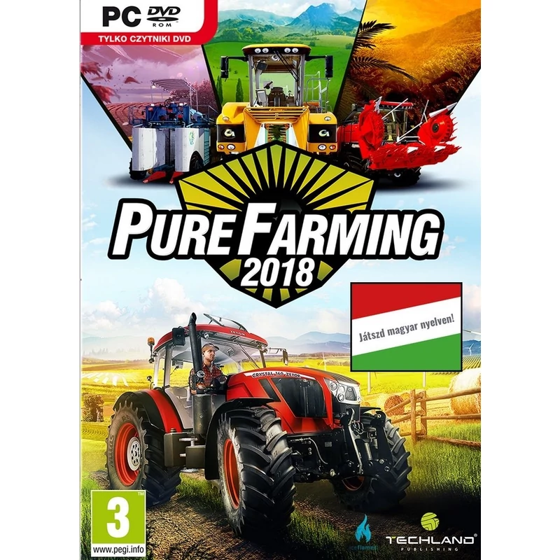 Pure Farming 2018 (PC) Magyar nyelvű szoftver