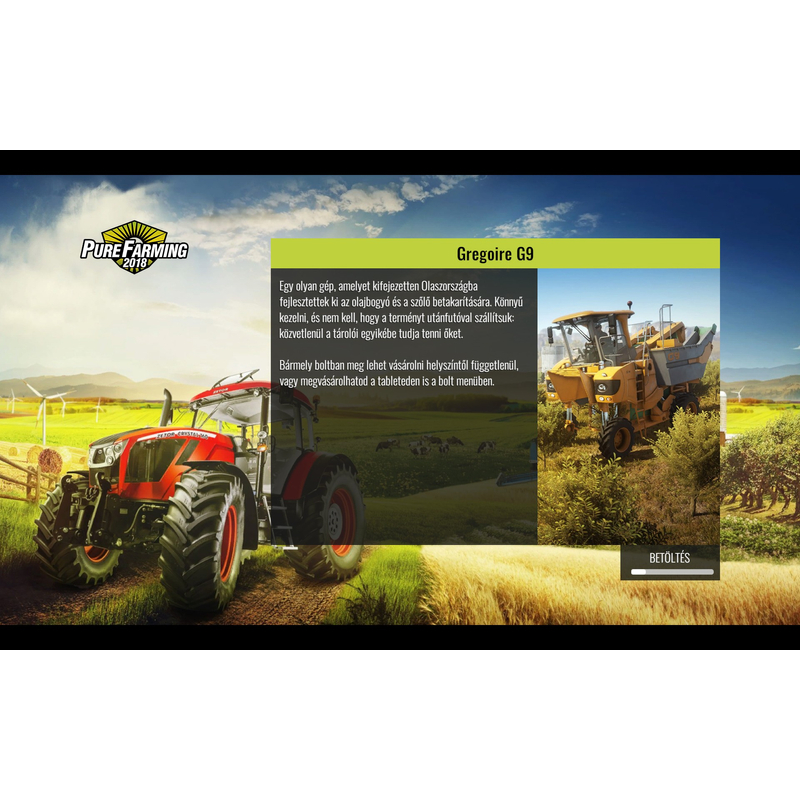 Pure Farming 2018 (PC) Magyar nyelvű szoftver