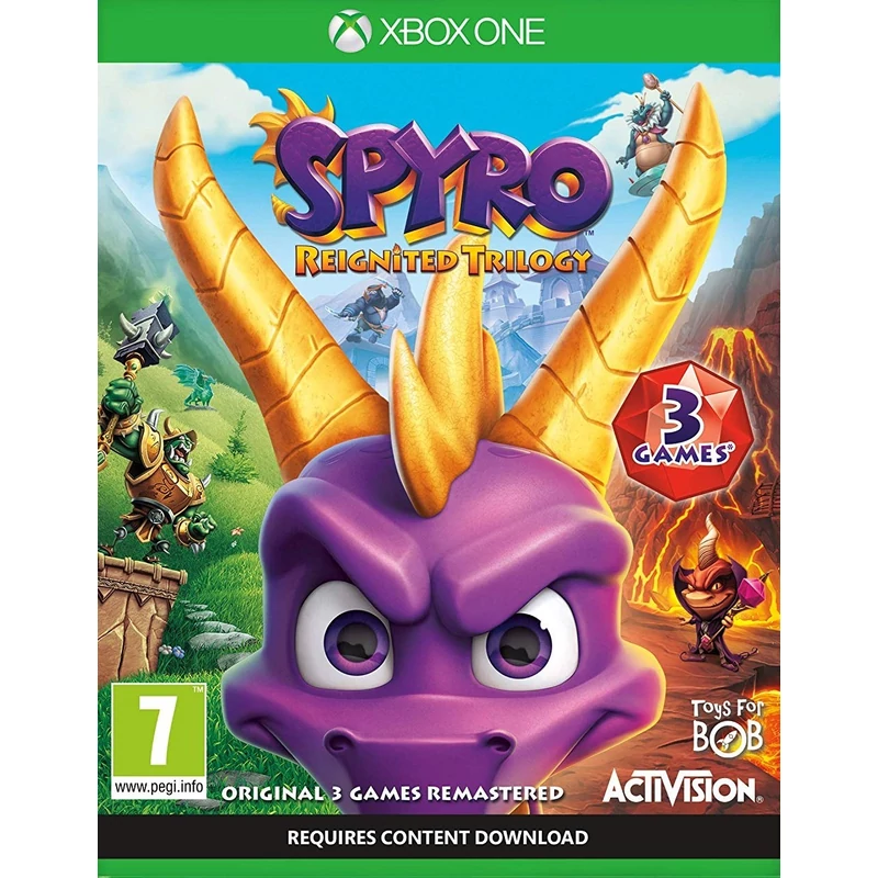 Spyro Reignited Trilogy (Xbox One) + Előrendelői ajándékok