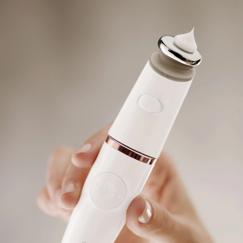 Braun FaceSpa Pro 912 Arcepilátor és arctisztító + 3 kiegészítő - Fehér/Bronz