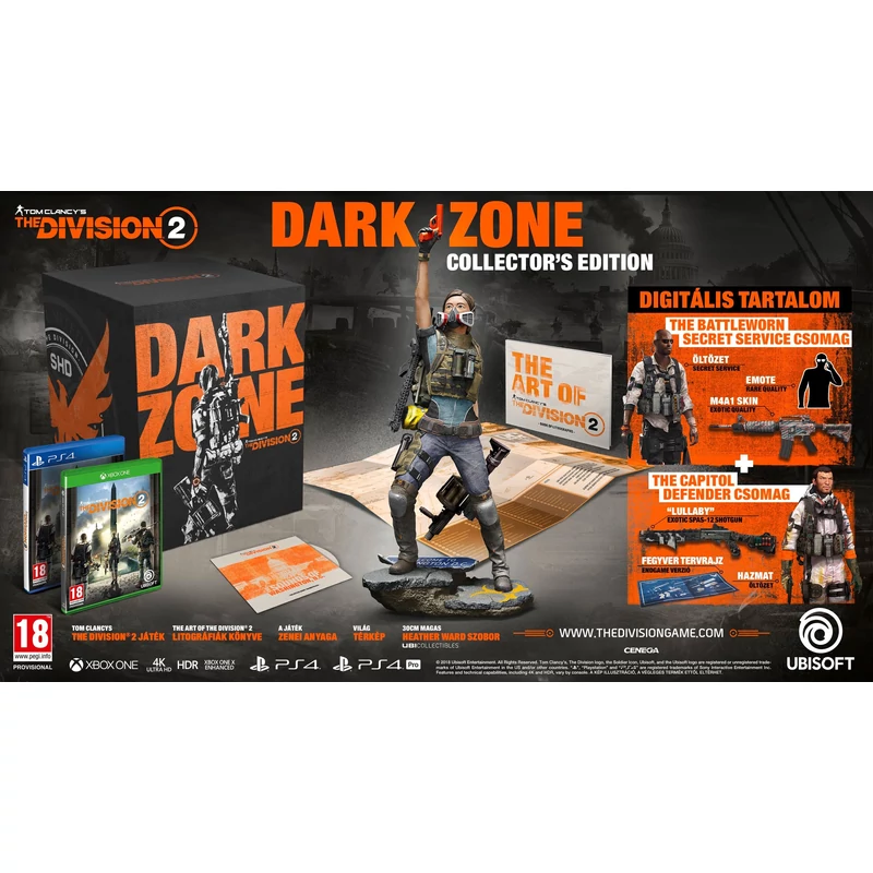 Tom Clancy’s The Division 2 Dark Zone Collector's Edition (Xbox One) + Ajándék