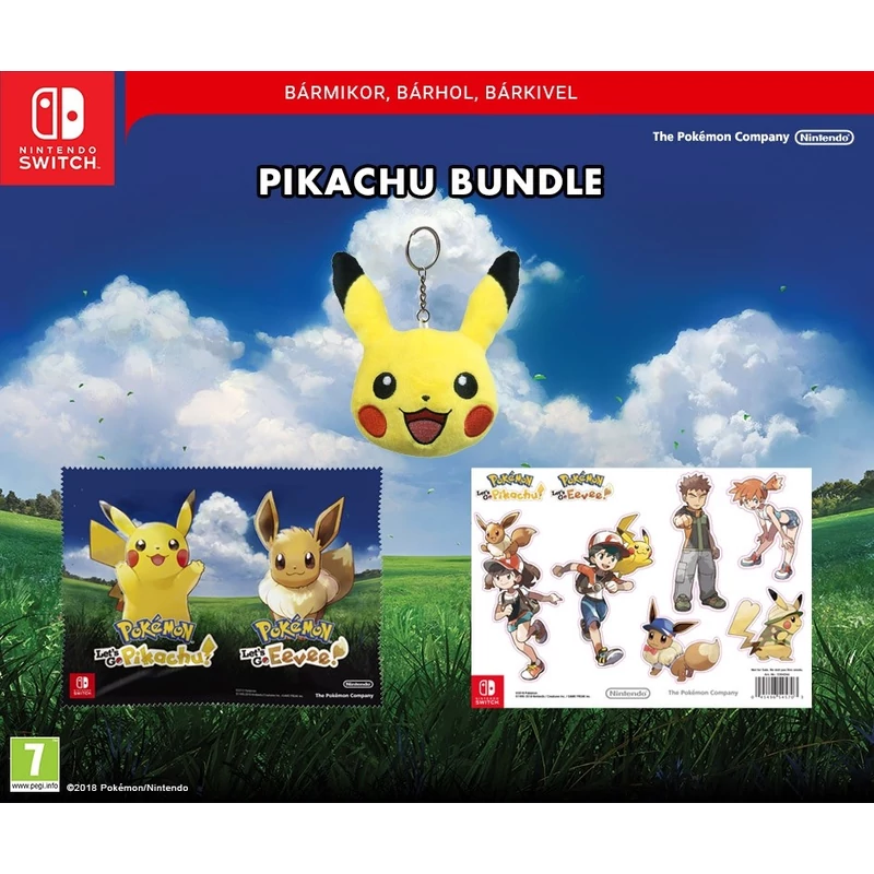 Pokémon Let's Go Pikachu! + Poké Ball Plus (Switch)