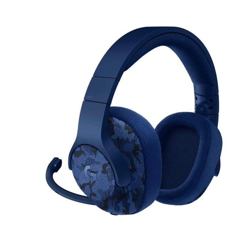 Logitech G433 7.1 Vezetékes Headset - Camo Kék (981-000688)