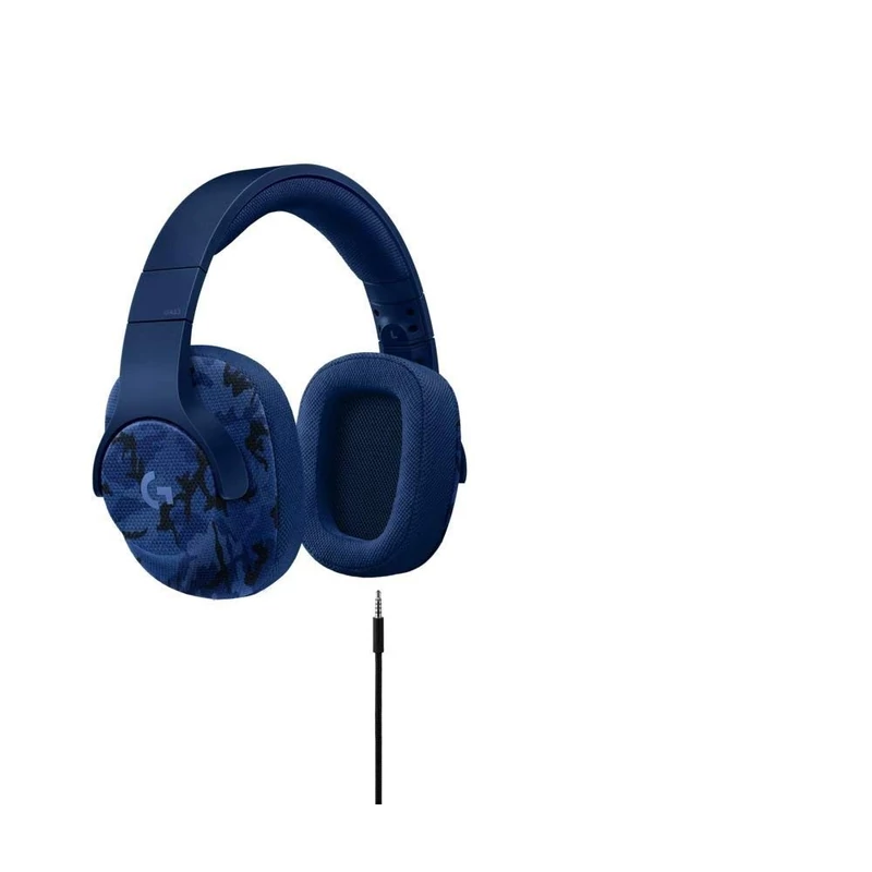 Logitech G433 7.1 Vezetékes Headset - Camo Kék (981-000688)