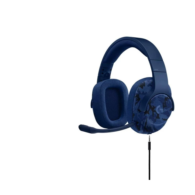 Logitech G433 7.1 Vezetékes Headset - Camo Kék (981-000688)
