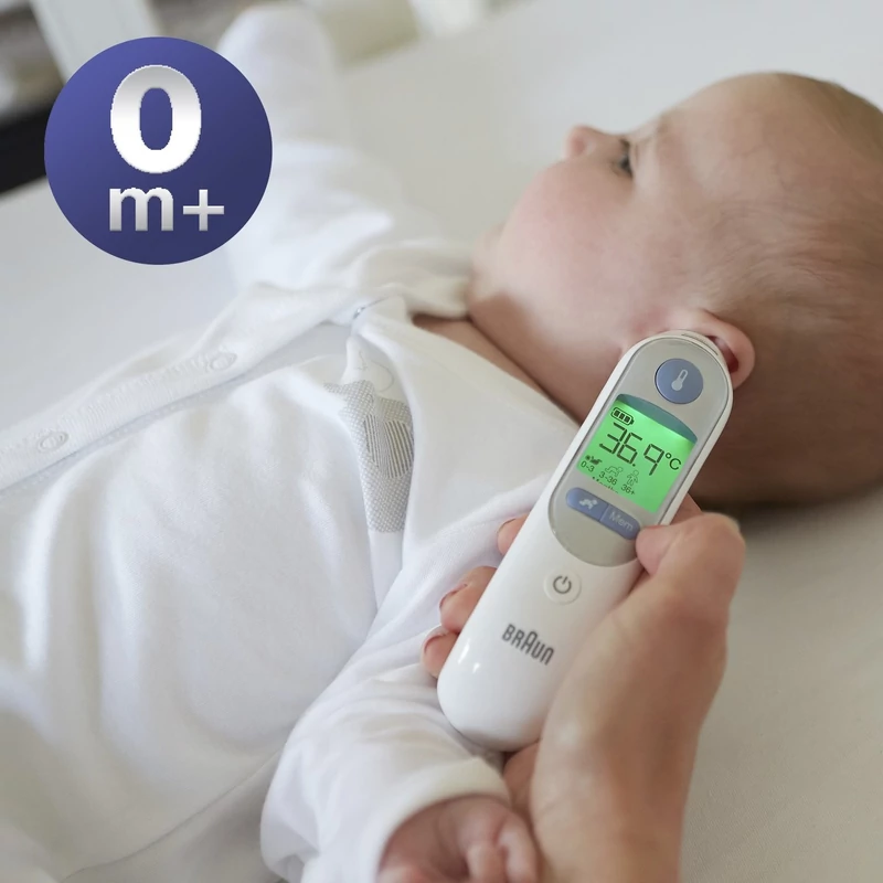 Braun IRT 6520 ThermoScan 7 infravörös fülhőmérő - Fehér