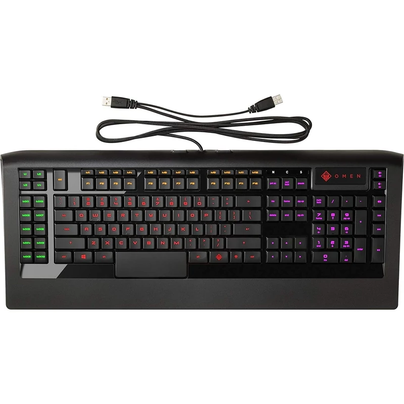 HP Omen by SteelSeries Apex 350 Gamer billentyűzet, US - Fekete (X7Z97AA)