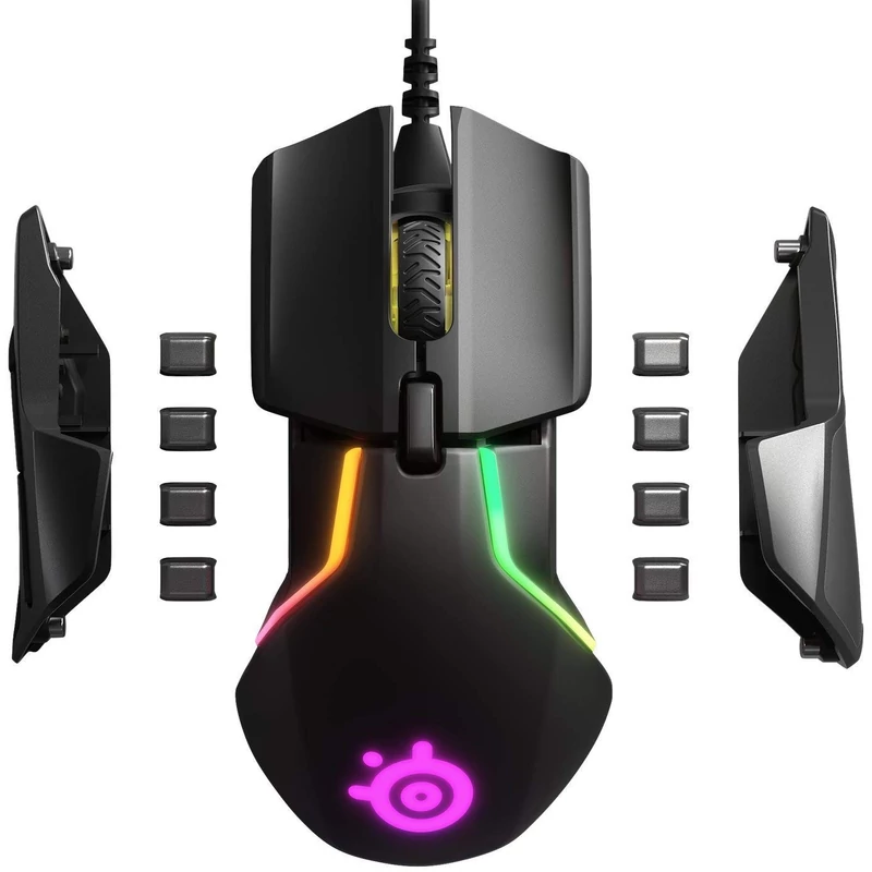 SteelSeries Rival 600 Gamer egér - Fekete (62446)