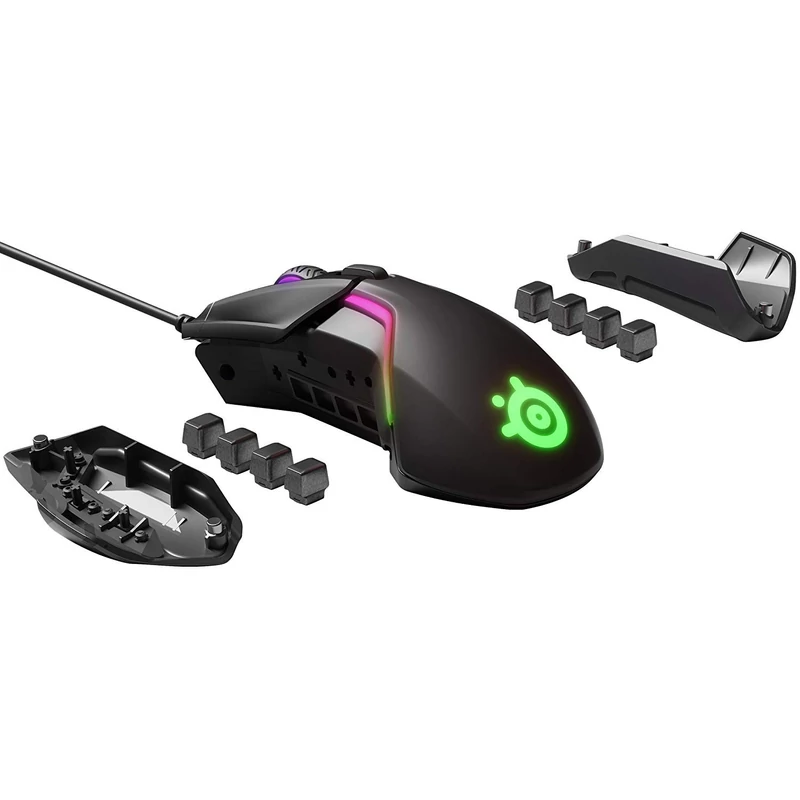 SteelSeries Rival 600 Gamer egér - Fekete (62446)