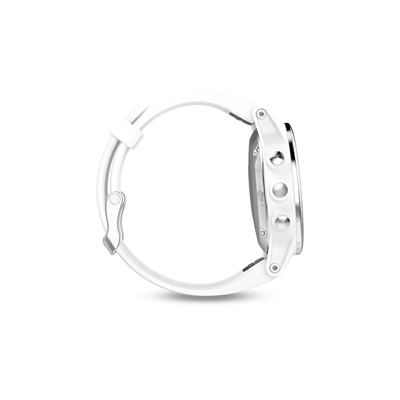 Garmin Fenix 5S okosóra - Ezüst lunetta/Fehér szíj (010-01685-00)