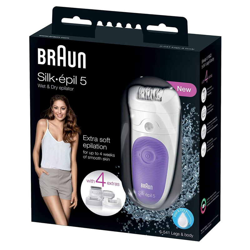 Braun Silk-épil 5 5-541  epilátor - Fehér/Lila