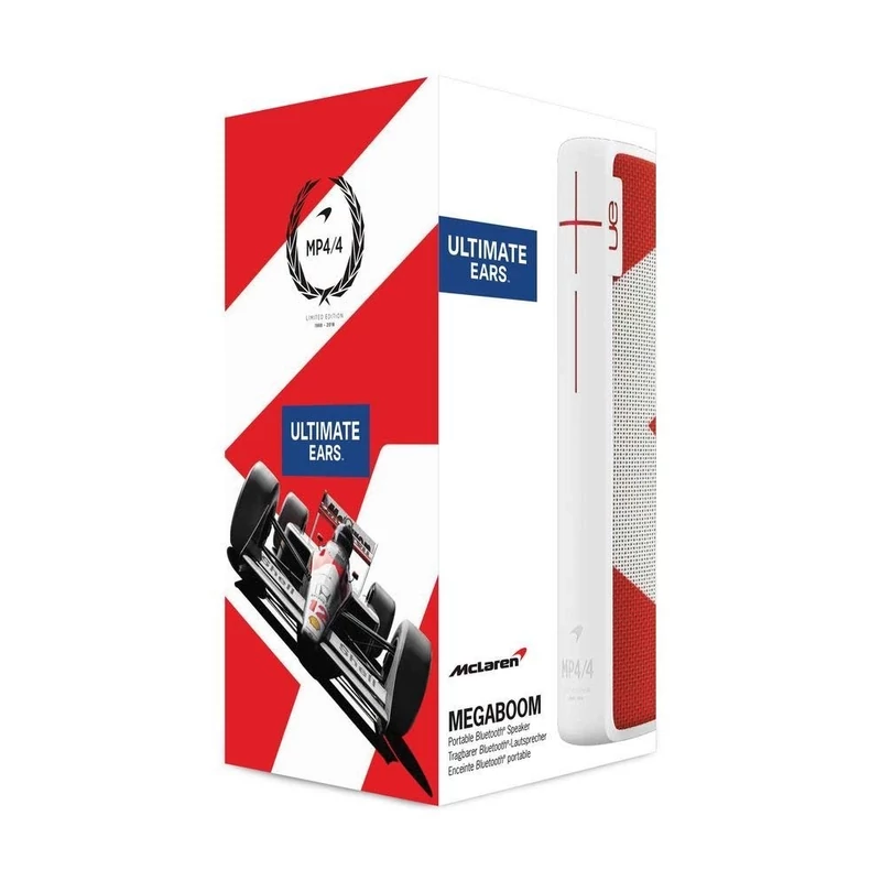 Logitech Ultimate Ears MEGABOOM McLaren F1 Edition, MP44 - Fehér/Piros (984-001451)