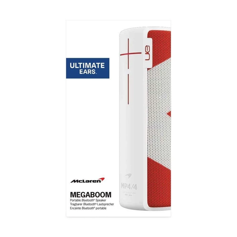 Logitech Ultimate Ears MEGABOOM McLaren F1 Edition, MP44 - Fehér/Piros (984-001451)