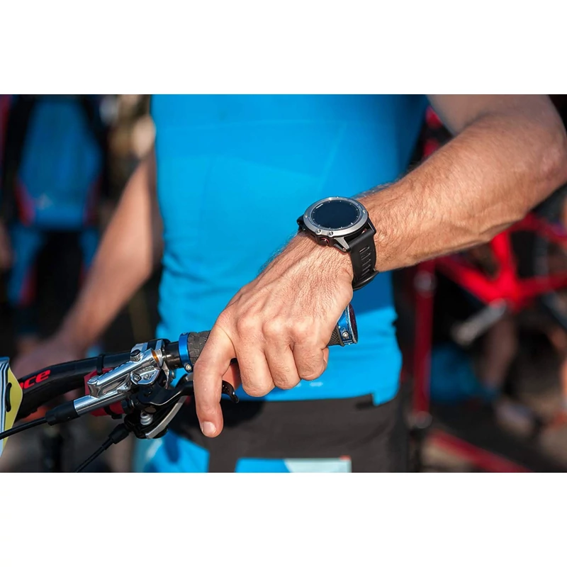Garmin Fenix 3 HR sportóra - Szürke lunetta/Fekete szíj (010-01338-77)