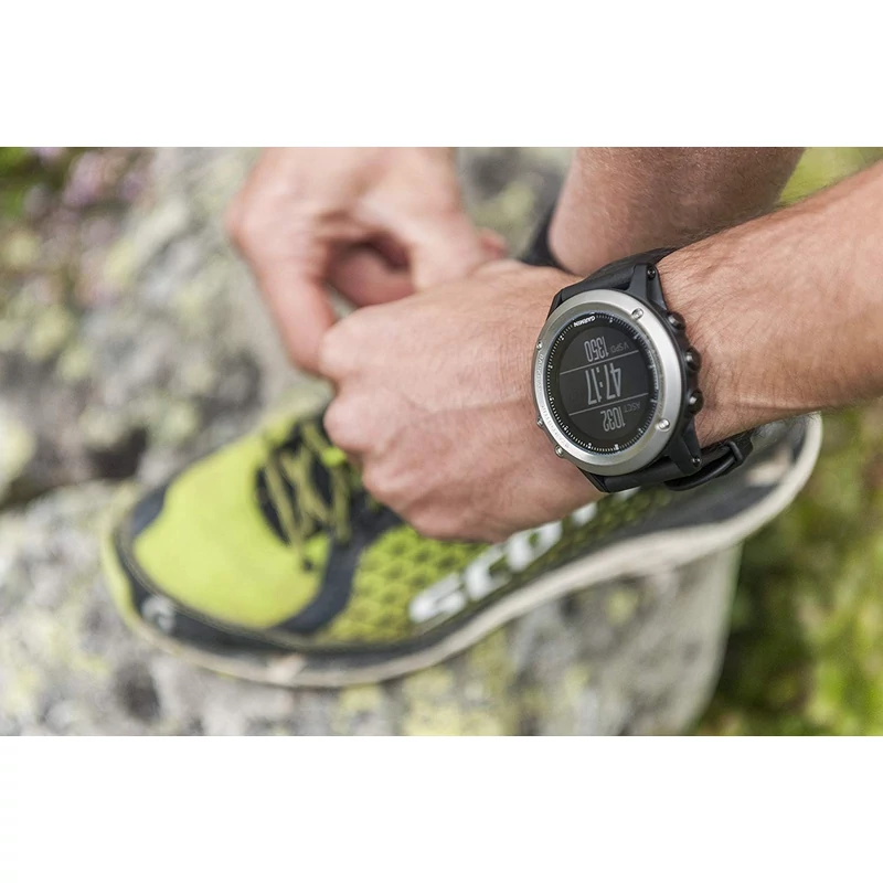 Garmin Fenix 3 HR sportóra - Szürke lunetta/Fekete szíj (010-01338-77)