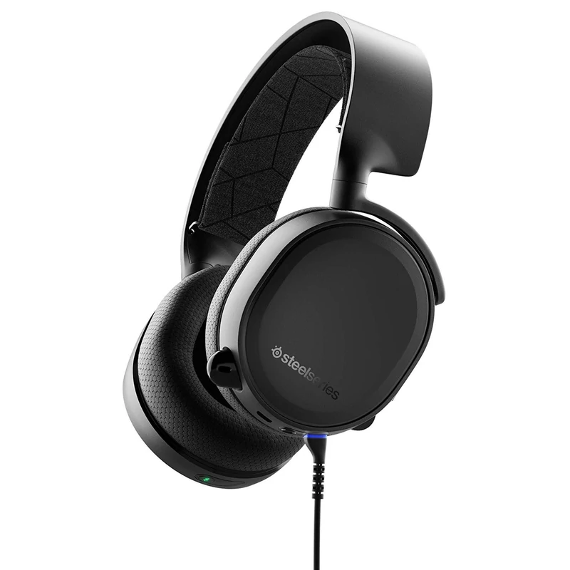 SteelSeries Arctis 3 Bluetooth (2019 Edition) 7.1 Gaming Headset  - Fekete (61509)