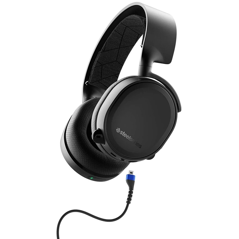 SteelSeries Arctis 3 Bluetooth (2019 Edition) 7.1 Gaming Headset  - Fekete (61509)