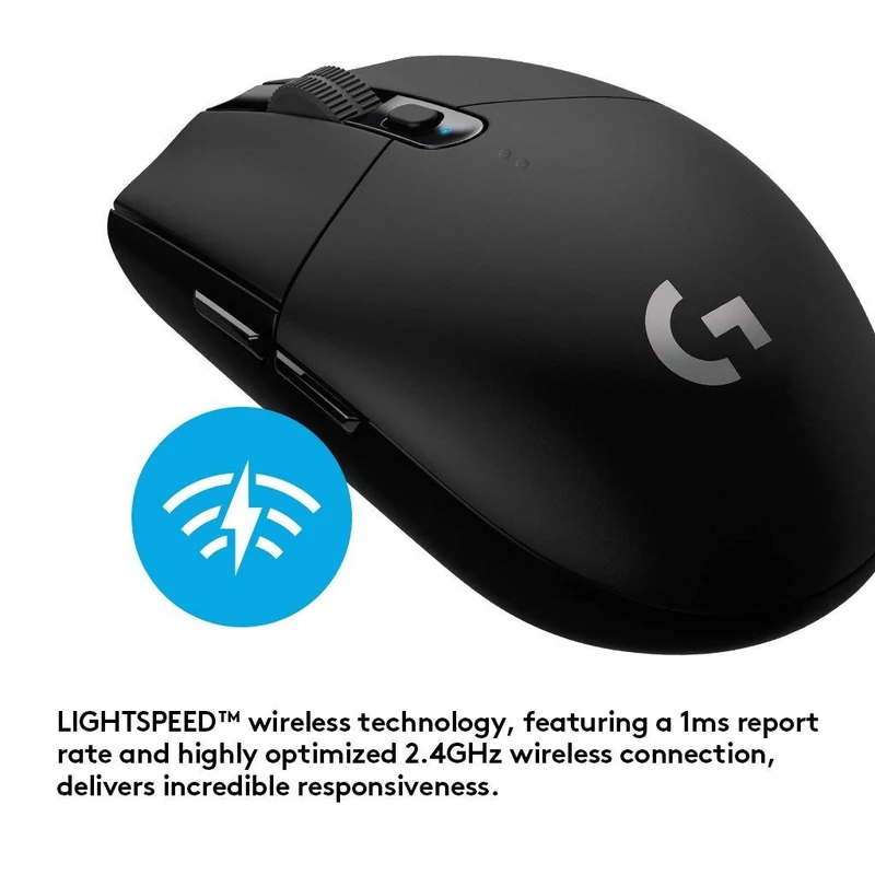 Logitech G305 Lightspeed Gamer egér - Fekete (910-005282)