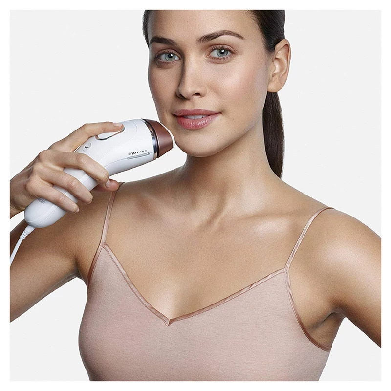 Braun Silk-Expert IPL BD 5009 villanófényes szőrtelenítő + Testradírozó készülék - Fehér/Bronz (BD5009 IPL)