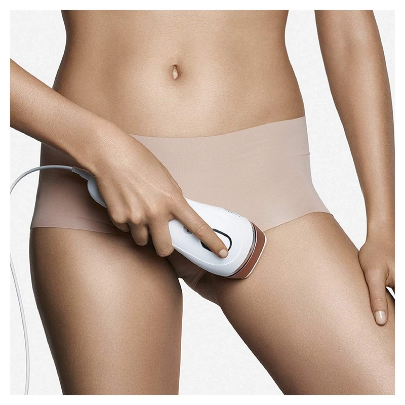Braun Silk-Expert IPL BD 5009 villanófényes szőrtelenítő + Testradírozó készülék - Fehér/Bronz (BD5009 IPL)