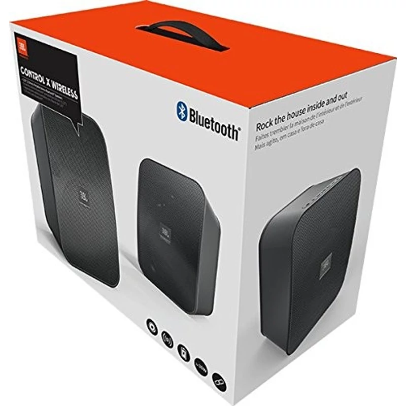 JBL Control X Wireless Aktív  2.0 kültéri  hangfal, Bluetooth - Fekete (CONTROLXTGPHEU)