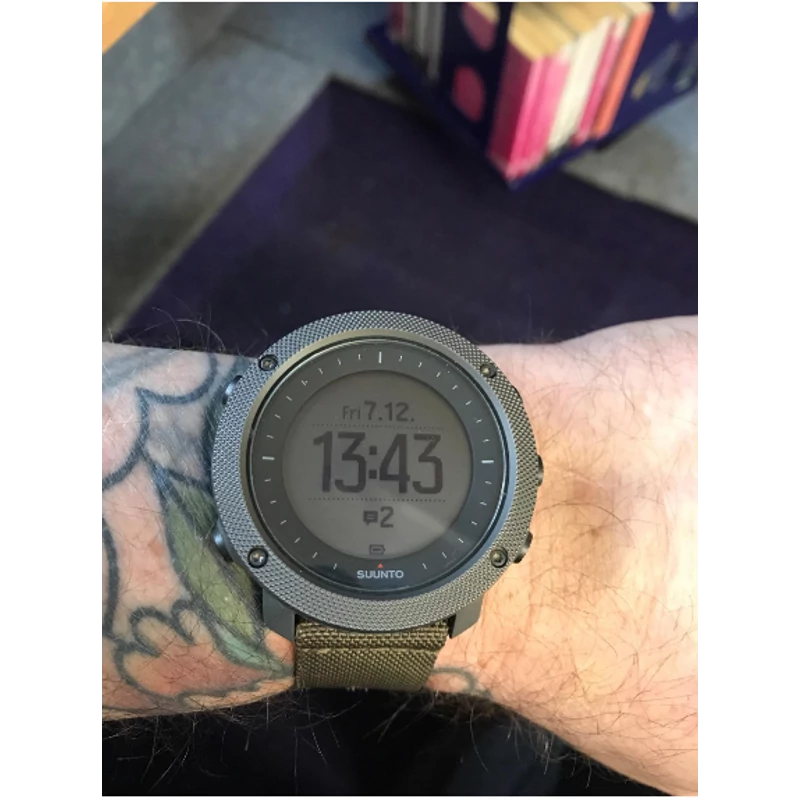 Suunto Traverse Alpha sportóra - Black Red (SS023157000)