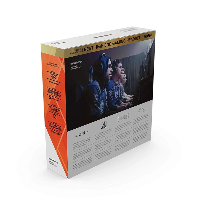 SteelSeries Arctis 3 Console (2019 Edition) - Fekete (61511)