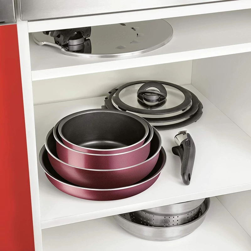Tefal Ingenio Essential edényszett 20 db-os - Vörös (L2289002)