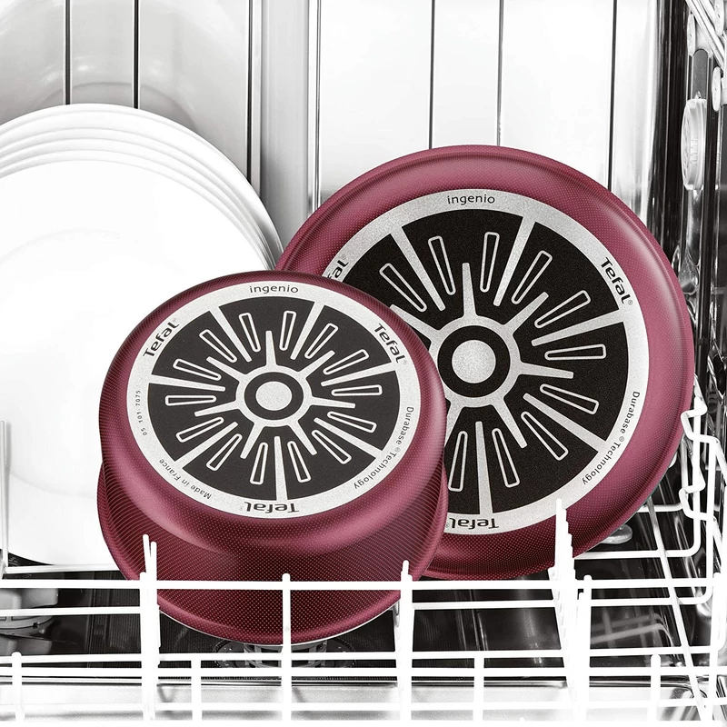 Tefal Ingenio Essential edényszett 20 db-os - Vörös (L2289002)