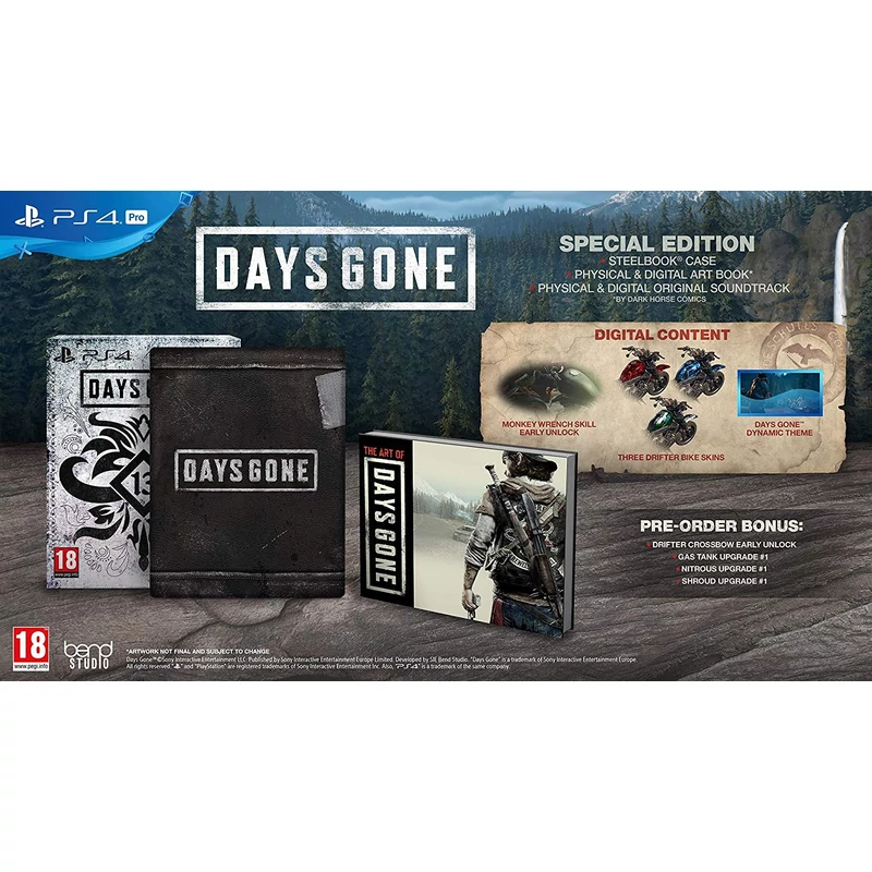 Days Gone Special Edition (PS4) - (magyar felirattal)
