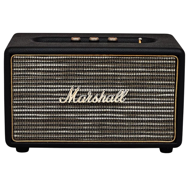 Marshall Acton Bluetooth hordozható aktív sztereó hangfal - Fekete (04090988)