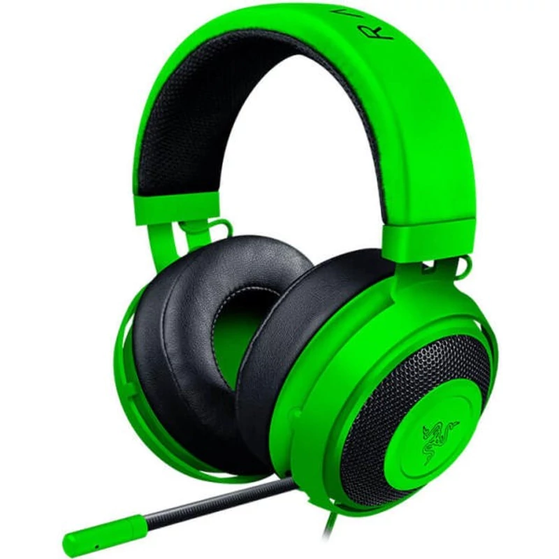 Razer Kraken Pro V2 Oval Gamer headset - Zöld (RZ04-02050600-R3M1)