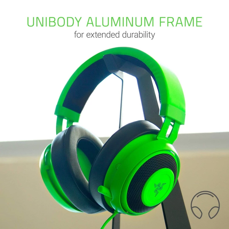 Razer Kraken Pro V2 Oval Gamer headset - Zöld (RZ04-02050600-R3M1)