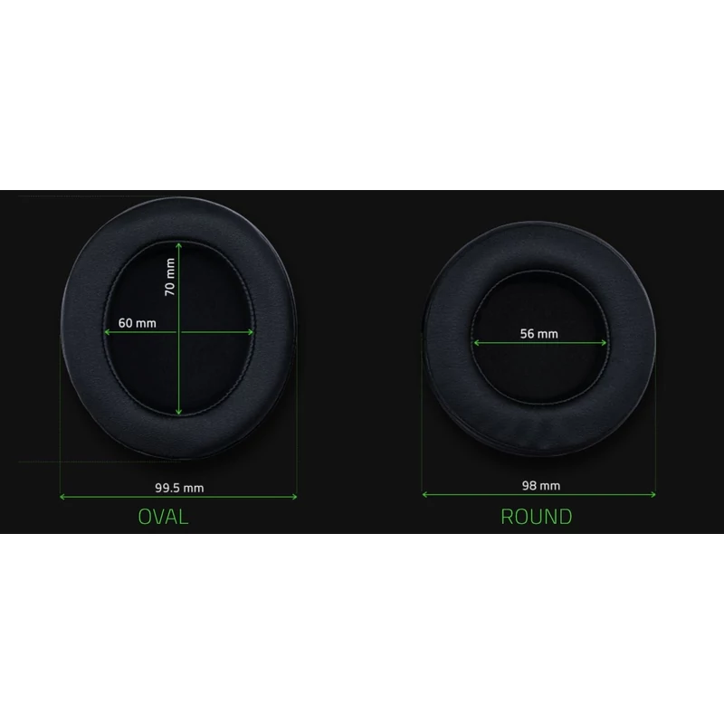 Razer Kraken Pro V2 Oval Gamer headset - Fekete (RZ04-02050400-R3M1)