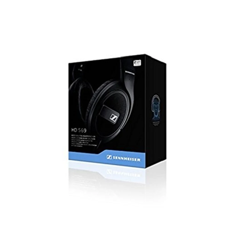 Sennheiser HD 569 zárt fejhallgató - Fekete (506829)