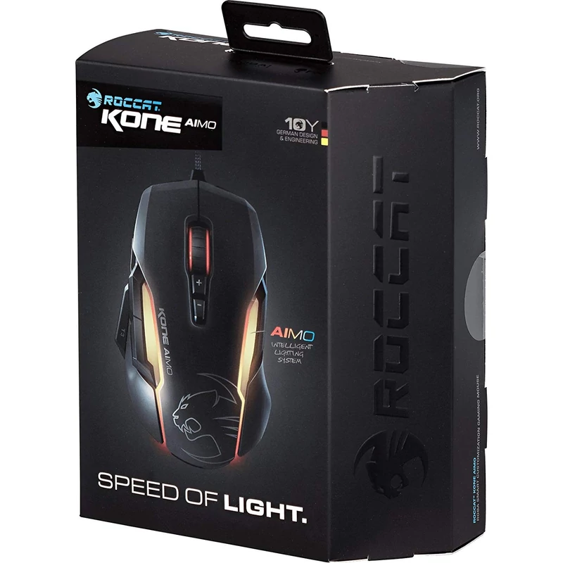 Roccat Kone AIMO Gaming egér - Fekete (ROC-11-815-BK)
