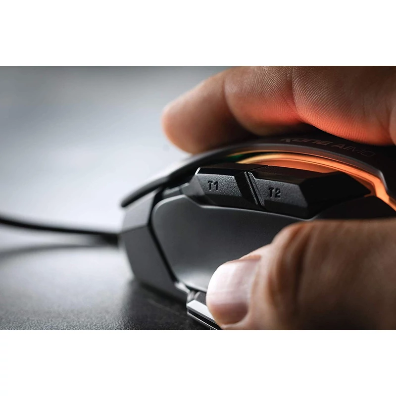 Roccat Kone AIMO Gaming egér - Fekete (ROC-11-815-BK)