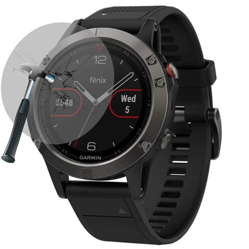 Garmin Fenix 5/5Plus edzett üveg kijelzővédő fólia