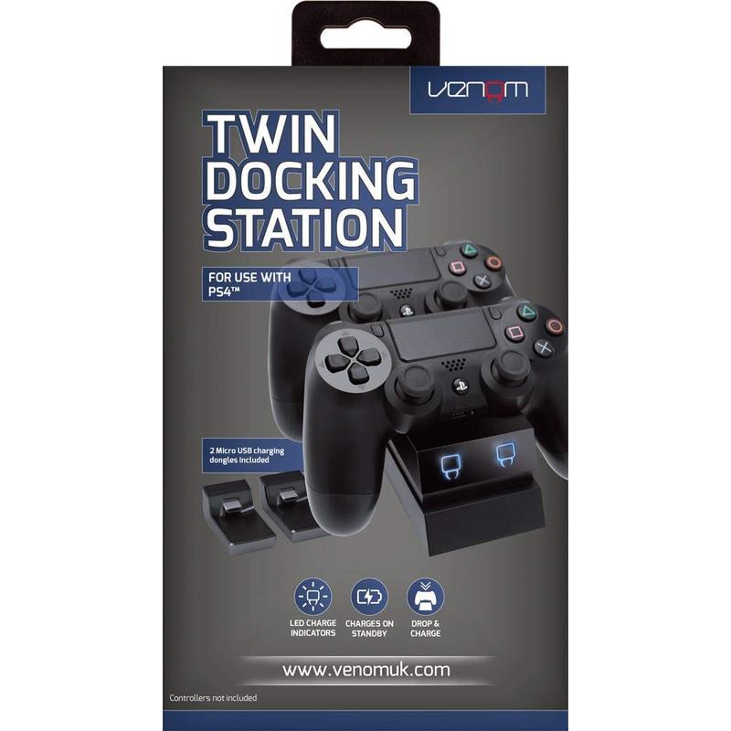 Venom Dualshock 4 Docking Station Black