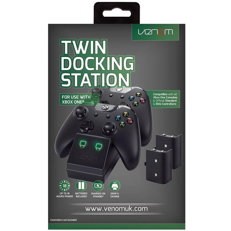 Venom Twin Docking Station Black